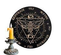 Ouija Spirit Board - Tablero de péndulo para adivinación | Péndulo de tablero espiritual | Tomador de decisiones de madera | Tableros de mensajes con letras | Juego de decoraciones espirituales para
