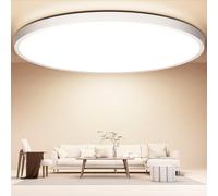 OUILA Ø40cm 36W Lampara Techo 3600LM 4000K Luz Blanco Plafon Led Techo Redondo Plafones Para Techo Moderna Lampara Salon Techo Cocina Sala de Estar Comedor Balcón Pasillo