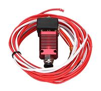 Ouitble 3D Printer Nozzle Parts Pluggable Thermistor Silicone Cover High Performance Brass Nozzle Kit for Ender3 TEVO ANET E12 3D Printers Metal Extruder Hot End Kit with PTFE Tube