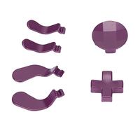 Ouitble Accesorios de Controlador de Repuesto de paletas de Metal D de Acero Inoxidable para One Series 2 (Púrpura)