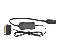 Ouitble Controlador ARGB de 5 V y 3 pines Múltiples modos de iluminación Controlador de ventilador RGB manual Controlador de barra de luz de alimentación SATA para ventiladores de