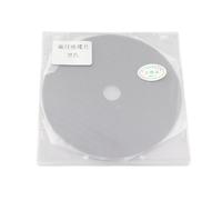 Ouitble Estabilizador de Disco CD DVD Fibra de Carbono Premium Alfombrilla de sintonización de 0,2 mm para Reproductor de Bandeja Superior Elimina la estática Reduce la vibración M (Negra)