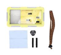 Ouitble Funda Subacuática para Teléfono Móvil IP68 Funda Impermeable de 15 M/50 Pies Compatible con 17/16/15/14/13 Pro MAX y S25/S24/S23 Ultra, Tiempo de Buceo 1H con Cordón para (Amarillo y Negro)