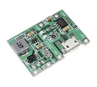 Ouitble Módulo Elevador de Cargador de batería de 5 Piezas, módulo Elevador Integrado de Descarga de Carga de 3,7 V a 5 V 9 V 12 V, módulo de Cargador de batería de Iones de Litio 2A 18650