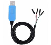 Ouitble PL2303TA USB TTL Cable Serie RS232 Convertidor Módulo Descarga el adaptador de cable para wins XP/Vista/7/8/ 8,1 (1pc)