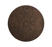 Ouitble Record Slipmat Cork Antideslizante Antiestático Tocadiscos Mat para Discos LP 12 Pulgadas Durable a Prueba de Golpes Potenciador de Sonido para audiófilos y DJ