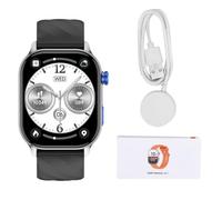 Ouitble Smart Watch with AI Smartwatch 2.04 Inch Display 32GB Storage IP68 400mAh Battery Health Monitoring Fitness Tracker for Daily Use Travel (Tarnish)