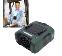 Ouitble Ventilador de Cintura Portátil Adjunto en Ventiladores de 3 Velocidades de Cuello Portátil de 50h 10000mAh USB Ventilador de 3 Velocidades con Linterna y SOS para Viajes de