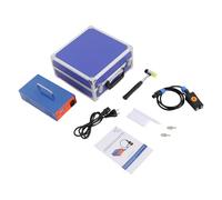 OUKANING Calentador de inducción electromagnético sin pintura, dispositivo de reparación de abolladuras 1,38 kW con pantalla digital, maletín y accesorios, reparación rápida y sin rayas para coche