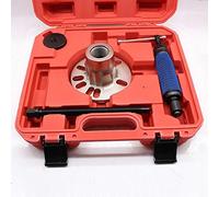 OUKANING Herramienta de desmontaje del ensamblaje del Extractor del Cubo de la Rueda hidráulica del Extractor del Eje de transmisión hidráulica 10T