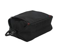 OUKENS Bolsa De Almacenamiento De Servilletas Vintage Impermeable Al Aire Libre, Bolsa Portátil para Pañuelos De Coche, Soporte para Pañuelos Reutilizable, Soporte para Pañuelos De Viaje (Negro)
