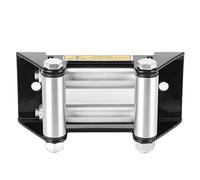 OUKENS Cable de cabrestante, Rodillo de Cable Accesorio Universal para vehículos, Lado a Lado, cabrestante, Resistente, diámetro de Orificio de 125 mm/5 Pulgadas