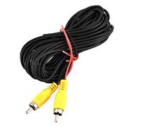 OUKENS Cable de video RCA, 6M macho a macho RCA coche vista trasera cámara de estacionamiento cable de vídeo AV,Núcleo de cobre