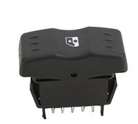 OUKENS Interruptor de ventanilla eléctrica, 6001546816 Elevalunas eléctrico Botón de control único Pieza de repuesto para Dacia Logan 2004-2014