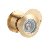 OUKENS Mirilla Puerta, Visor de Puerta con mirillas de aleación Ángulo de visión Amplio de 28 mm con Cubierta de privacidad de Alta Resistencia para Hotel de Oficina en casa(Oro)