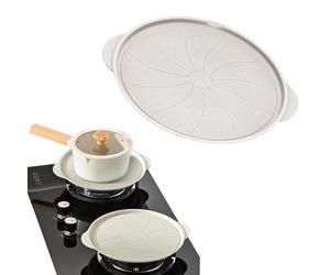 OUKENS Placa difusora de Calor para Estufa de Gas, aleación de Aluminio de 30x26,5 cm, Bandeja Multifuncional de descongelación rápida, diseño Antideslizante, Placa de