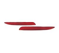 OUKENS Reflector de parachoques trasero, 1 par de luces de advertencia de lámpara trasera izquierda y derecha BFF4 51 5L0AF Reemplazo para Mazda 3 2008-2012