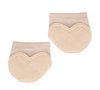OUKENS Tangas de Baile para pies, 1 par de Zapatos de Baile de Media Suela Ballet Danza lírica Patas Pad Foot Thongs Zapatos(Metro)