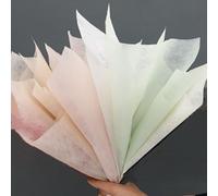 OUKEYI 200 hojas de papel de regalo floral coreano de algodón no tejido, impermeable, plisado, extraíble, forro de ramo de flores, suministros de tienda de flores, papel de embalaje de regalo floral