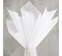 OUKEYI 40 hojas de papel floral de algodón coreano no tejido, impermeable, plegable, color blanco leche
