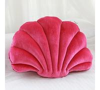 OUKEYI Almohadas de Concha, Almohadas Decorativas en Forma de Concha, Bonita Almohada de almeja para sofá, Cama, Silla, hogar, Sala de Estar, Dormitorio, Oficina, cojín de Suelo