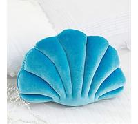 OUKEYI Almohadas de Concha, Almohadas Decorativas en Forma de Concha, Bonita Almohada de almeja para sofá, Cama, Silla, hogar, Sala de Estar, Dormitorio, Oficina, cojín de Suelo