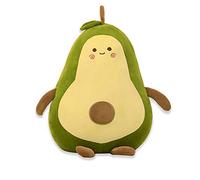 OUKEYI Juguete de peluche suave de 15 pulgadas con forma de aguacate y fruta, regalo para niños, niñas, niños y amigos, el mejor regalo para Navidad