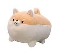 OUKEYI Shiba Inu - Juguete de peluche para perro, anime, Corgi Kawaii, almohada suave, regalo de peluche para niñas y niños (16 pulgadas)