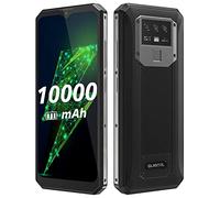 OUKITEL 10000mAh Batería Móvil Libre K15 Plus, Carga rápida+Carga Inversa, 3GB+32GB, Cámara Triple 13MP, Smartphone Android 10, Pantalla HD+ 6,52’’, Identificación Facial+Huella Digital NFC Negro