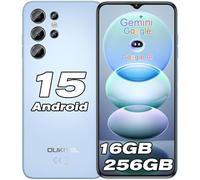 OUKITEL C1 Pro Telefonos Moviles Libres Android 15-16GB RAM+256GB ROM/1TB, Batería 5150mAh Telefono Movil, 6,52" HD+, Cámara 13MP, Triple 4G SIM Smartphone/Fingerprint/Face ID/OTG/3.5mm Jack