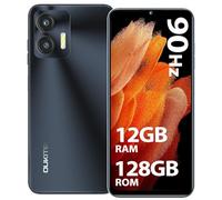 OUKITEL C36 Teléfono Móvil Libres 2025, 12GB+128GB/1TB, 6.56" Pantalla HD+90Hz, Android 14 Móvil, Batería 5150mAh, Cámara13MP Smartphone 4G Dual SIM, Octa-Core/Face ID/Fingerprint/OTG/GPS, (Negro)