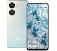 OUKITEL C58 Pro Telefono Movil Libres - 24GB+256GB/1TB, 6.7 Pantalla HD+ 90Hz Smartphone, Batería 5150mAh, Cámara 50MP Teléfonos Inteligentes Android 14, 4G Dual SIM/OTG/GPS/Fingerprint/Face ID