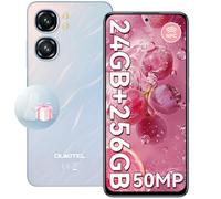 OUKITEL C58 Pro Teléfono Móvil Libres - 24GB+256GB/1TB, 6.7 Pantalla HD+ 90Hz Teléfonos Inteligentes, Batería 5150mAh, Cámara 50MP Smartphone Android 14, 4G Dual SIM/OTG/GPS/Fingerprint/Face ID