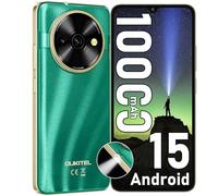 OUKITEL C59 Telefono Movil Android 15-2025, 6.88" HD+ 90Hz Telefonos Moviles Libres, 10000mAh Smartphone 120 LM, 16GB+128GB/TF 1TB Telefono Movil, Cámara 13MP, 4G Dual SIM/Face ID/Fingerprint/GPS