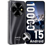 OUKITEL C59 Telefonos Moviles Libres Android 15-2025, Batería 10000mAh Smartphone 120LM, 6.88" HD+ Teléfono Móvil, 16GB(4+12) RAM+128GB ROM/TF 1TB, Cámara 13MP, 4G Dual SIM/Face ID/Fingerprint/GPS