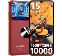OUKITEL C60 Android 15 Telefonos Moviles Libres - 10000mAh Batería 16GB+128GB/1TB 6.88 Pantalla HD+ 90Hz Teléfono Móvil 110db 120 Lúmenes Smartphone, 4G Dual SIM/Peso 298g/GPS/OTG/Fingerprint/Face ID