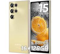 OUKITEL C61 2025 Telefono Movil Android 15, 6.88" HD+ 90Hz Pantalla Telefonos Moviles Libres, 16GB(4+12)+128GB/1TB, Batería 5150mAh Móvil, Cámara 13MP+5MP, 4G Dual SIM/Face ID/Fingerprint/GPS/OTG, Oro