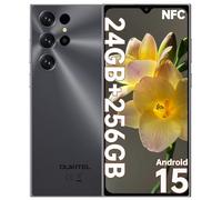 OUKITEL C61 Pro Telefonos Moviles Libres - 6.88" Pantalla HD+ 90Hz Smartphone, 24GB+256GB/1TB Telefono Movil Android 15, Batería 5150mAh, Cámara 13MP Moviles, 4G SIM, NFC/Face ID/Fingerprint, Gris