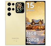 OUKITEL C62 Teléfonos Inteligentes - Telefonos Moviles Libres 6.88" Pantalla HD+ Smartphone 16GB+128GB/1TB Telefono Móvil Android 15 5150mAh Cámara 13MP Dual 4G SIM Face ID 1.8" Pantalla Trasera