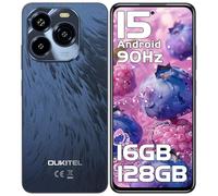 OUKITEL C65 Android 15 Telefonos Moviles Libres - 16GB + 128GB/1TB Telefono Movil, 6.7" HD+90Hz Móviles, Batería 5150mAh Smartphone, Cámara 50MP+8MP, Triple 4G SIM/GPS/Fingerprint/OTG/3.5mm Jack
