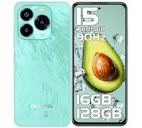 OUKITEL C65 Android 15 Telefonos Moviles Libres - 16GB + 128GB/1TB Telefono Movil, 6.7" HD+90Hz Smartphone, Batería 5150mAh Móviles, Cámara 50MP+8MP, Triple 4G SIM/GPS/Fingerprint/OTG/3.5mm Jack