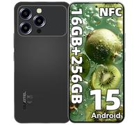 OUKITEL P1 Pro Telefonos Moviles Libres Android 15,16GB+256GB/2TB Teléfono Móvil,6,7" FHD+ 120Hz AMOLED,5150mAh Móvil,Helio G100 Octa Core Smartphone,50MP+32MP Cámara,NFC/Doble SIM 4G/Fingerprint