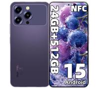 OUKITEL P1 Pro Telefonos Moviles Libres Android 15,24GB+512GB/2TB Teléfono Móvil,6,7" FHD+ 120Hz AMOLED,5150mAh Móvil,Helio G100 Octa Core Smartphone,50MP+32MP Cámara,NFC/Doble SIM 4G/Fingerprint