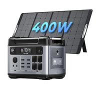 OUKITEL P2001 Plus Powerstation con panel solar, generador solar con panel solar, 430 W, 2400 W/2048 Wh, estación de energía portátil para vivienda, viajes, camping