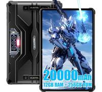 Oukitel RT8 - Tableta robusta de 11 pulgadas FHD+, batería de 20000 mAh, procesador Helio G99, 12 GB + 256 GB (TF 1 TB), 48 MP + 32 MP, Android 13, IP68/IP69K impermeable, OTG/GPS/NFC/Orange