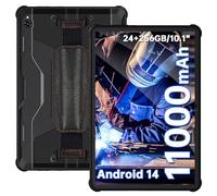 OUKITEL Tablet Rugerizada 10.1 Pulgadas RT9 Android 14 Tableta Resistente 24GB+256GB/TF 1TB Gaming Tablet 11000mAh 16MP+16MP Cámara Dual SIM 4G | WiFi | Face ID | GPS | OTG | IP68 | IP69K