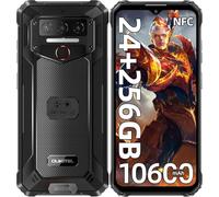 OUKITEL WP23 PLUS Android 14 Smartphone Resistente 10600mAh Teléfono Indestructible, 24 GB+256GB/1TB Resistente, 6,52" HD+ 13 MP+5 MP Dual 4G SIM/Face ID/NFC/OTG/GPS