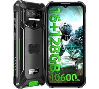 OUKITEL WP23 Pro Movil Resistente - 16GB+128GB (TF 1TB), Batería 10600mAh Android 13 Smartphone, 6.52" Pantalla Móvil Todoterreno, 13MP Cámara, 4G Dual SIM Teléfono Irrompible OTG/GPS/NFC/IP68/69K