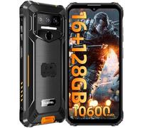 OUKITEL WP23 Pro Movil Resistente - 16GB+128GB (TF 1TB), Batería 10600mAh Android 13 Smartphone, 6.52" Pantalla Móvil Todoterreno, 13MP Cámara, 4G Dual SIM Teléfono Irrompible OTG/GPS/NFC/IP68/69K