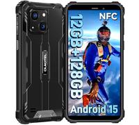 OUKITEL WP32 Movil Resistente Android 15-12GB RAM+128GB ROM(TF 1TB) Móvil Irrompible, Batería 6300mAh, 6.0'' HD+Teléfono Movil, Cámara 20MP+5MP, 90dB Altavoz, Dual 4G SIM/NFC/OTG/GPS, Negro